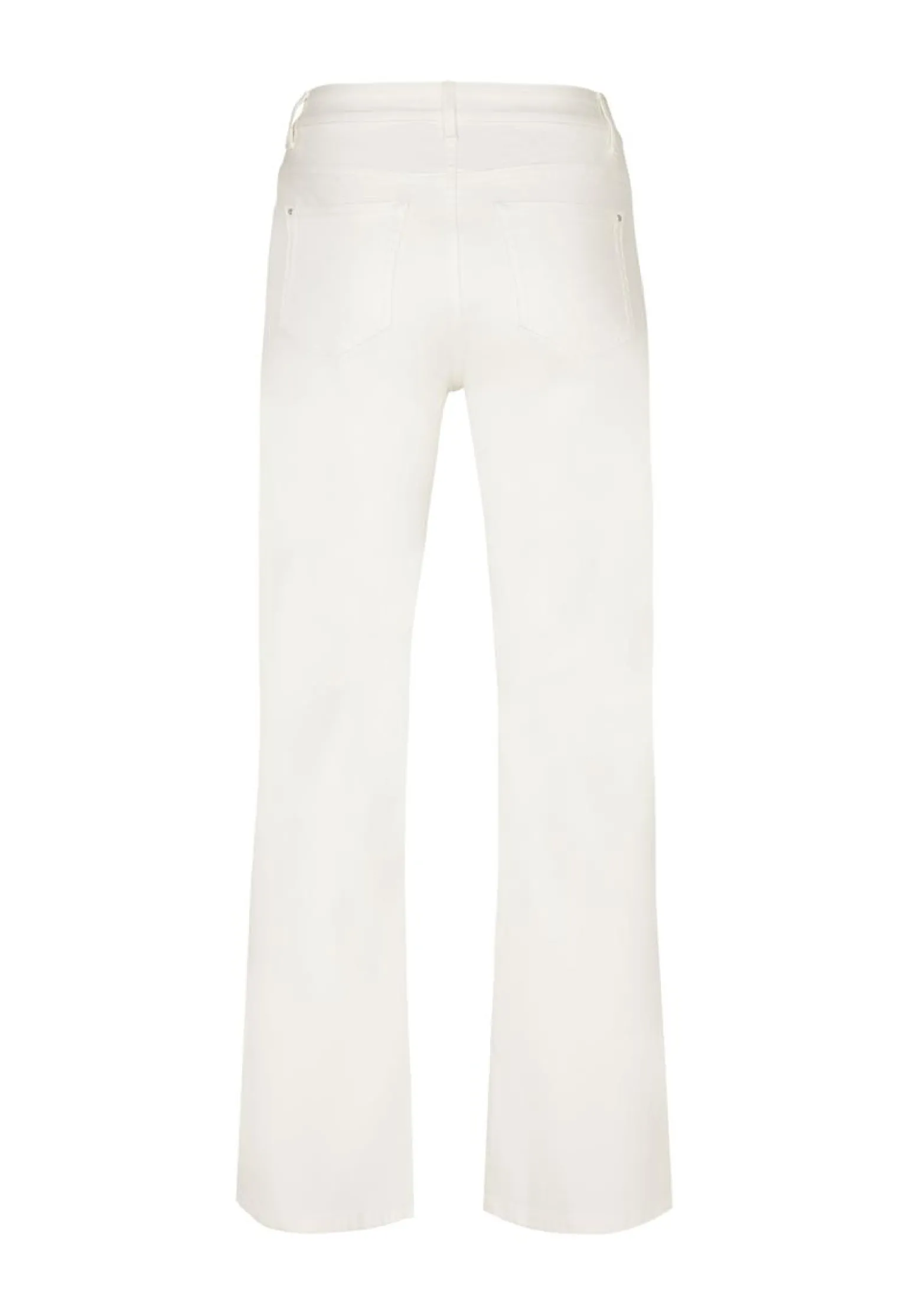 Discount Miss Etam Jeans relaxed straight fit Ecru