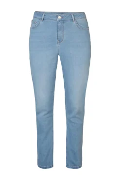Outlet Miss Etam Jeans slim fit blauw Bleached
