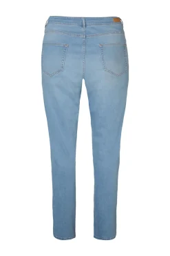 Outlet Miss Etam Jeans slim fit blauw Bleached