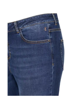 Miss Etam Jeans slim fit blauw Medium denim