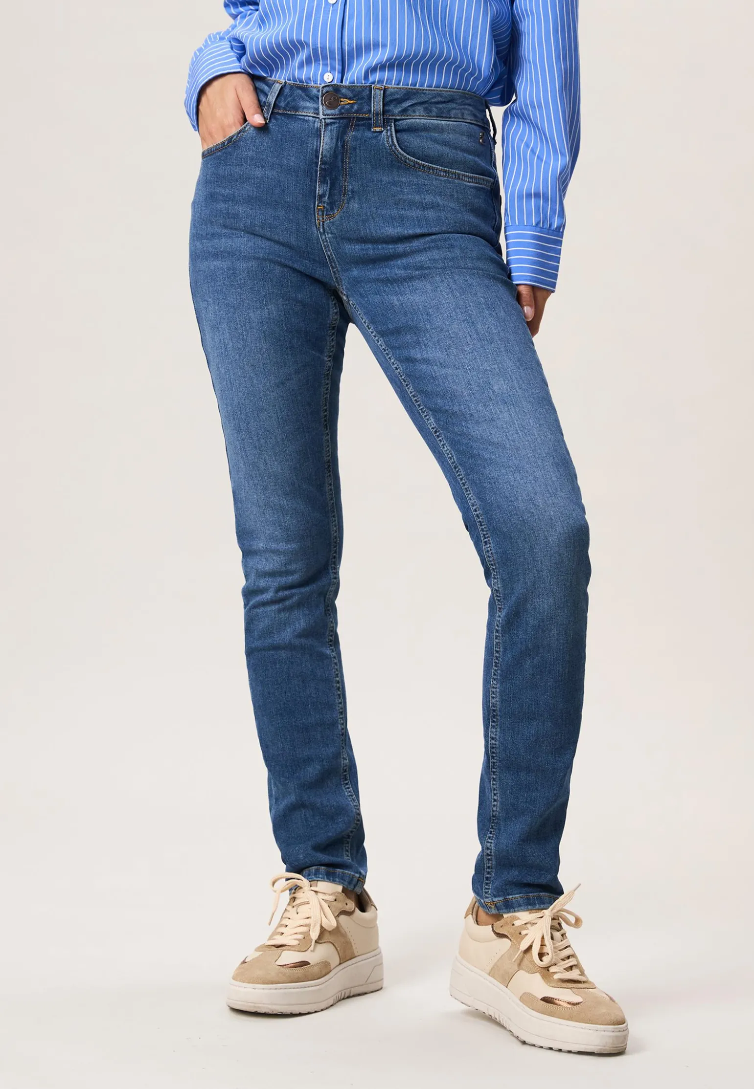Clearance Miss Etam Jeans slim fit blauw Medium denim