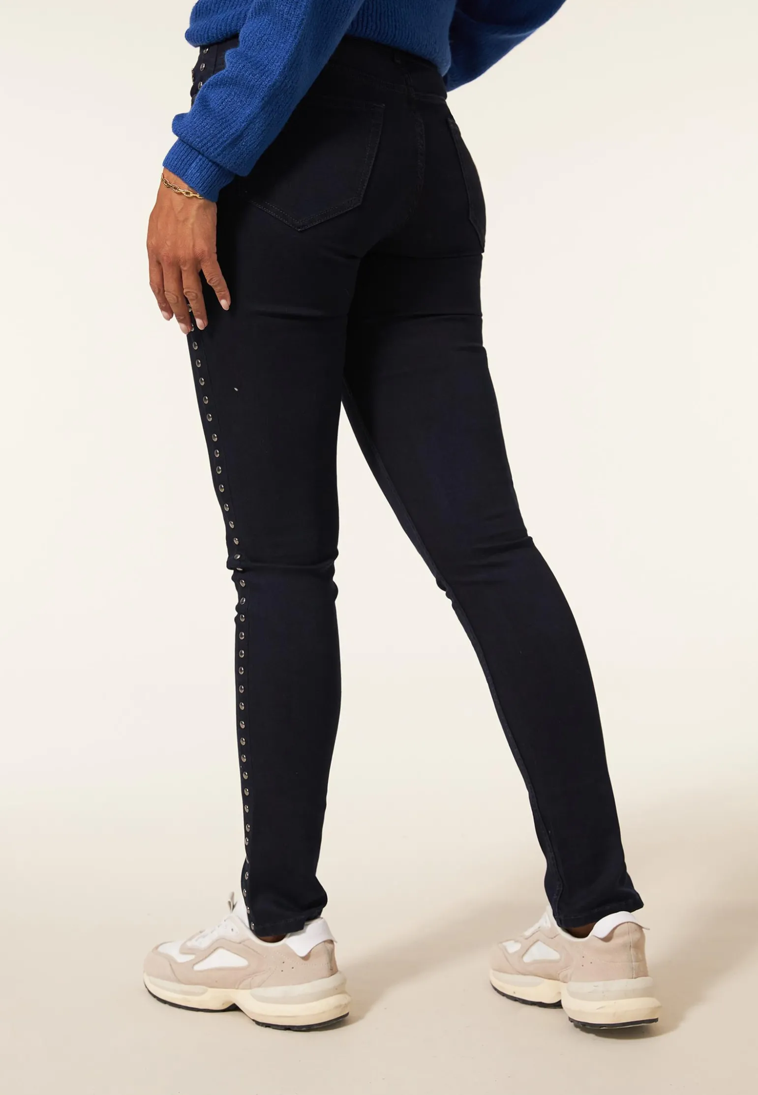Clearance Miss Etam Jeans slim fit blauw 32" Dark denim