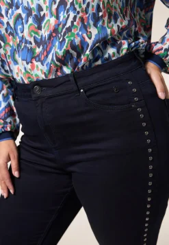 Sale Miss Etam Jeans slim fit blauw 32" Dark denim