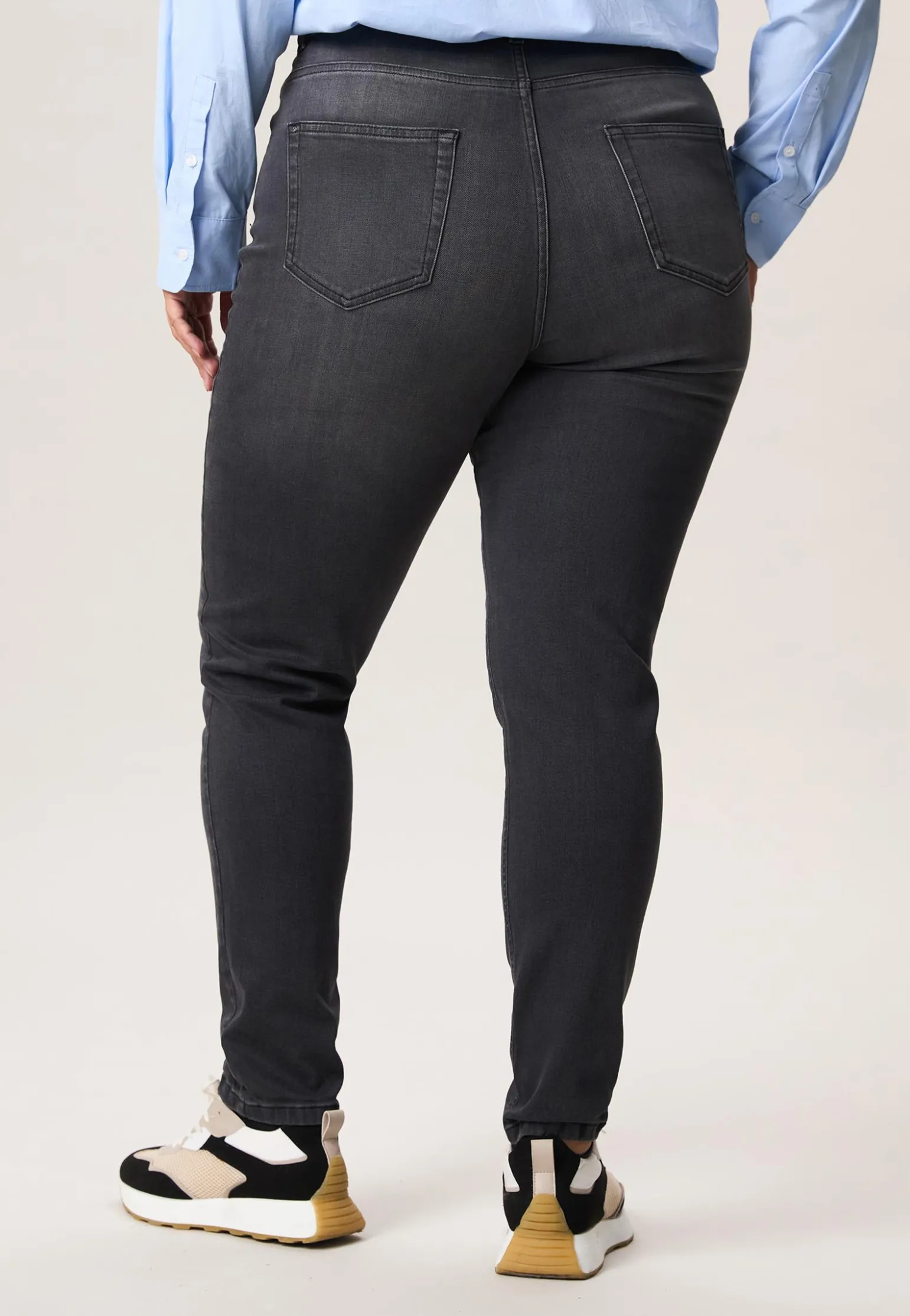 Best Miss Etam Jeans slim fit donker grijs Mid grey denim