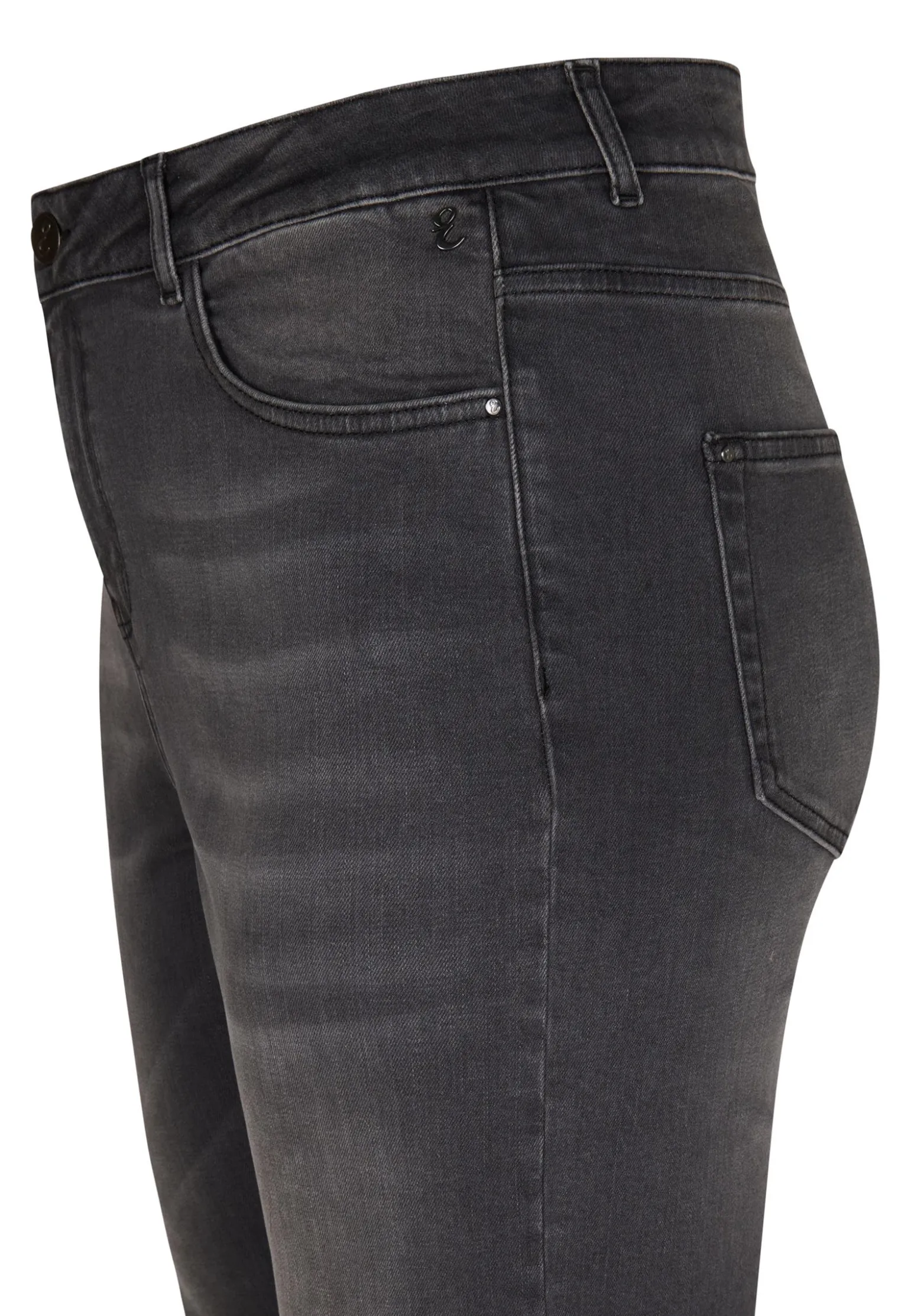 Best Miss Etam Jeans slim fit donker grijs Mid grey denim