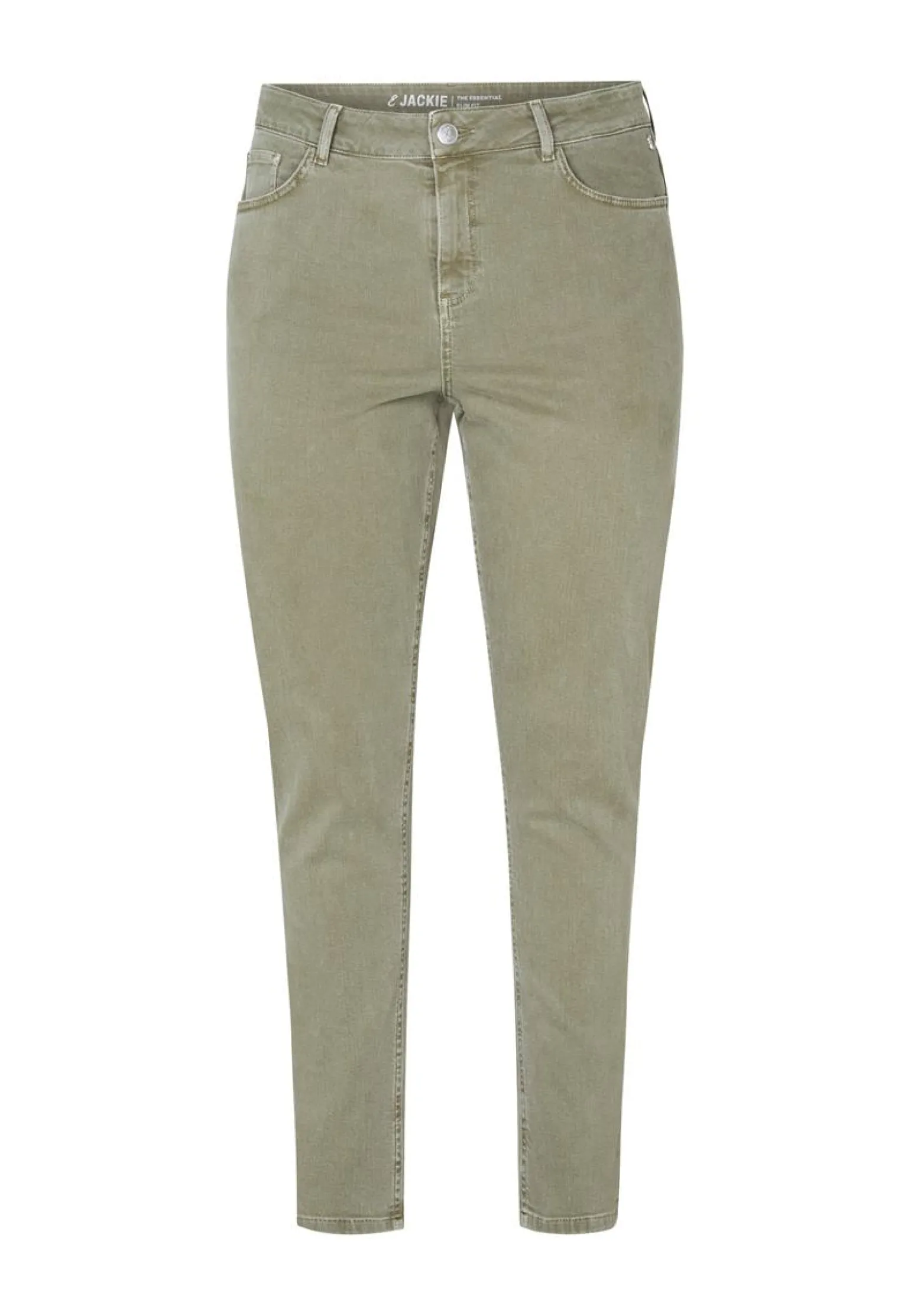 Discount Miss Etam Jeans slim fit groen Licht olijfgroen