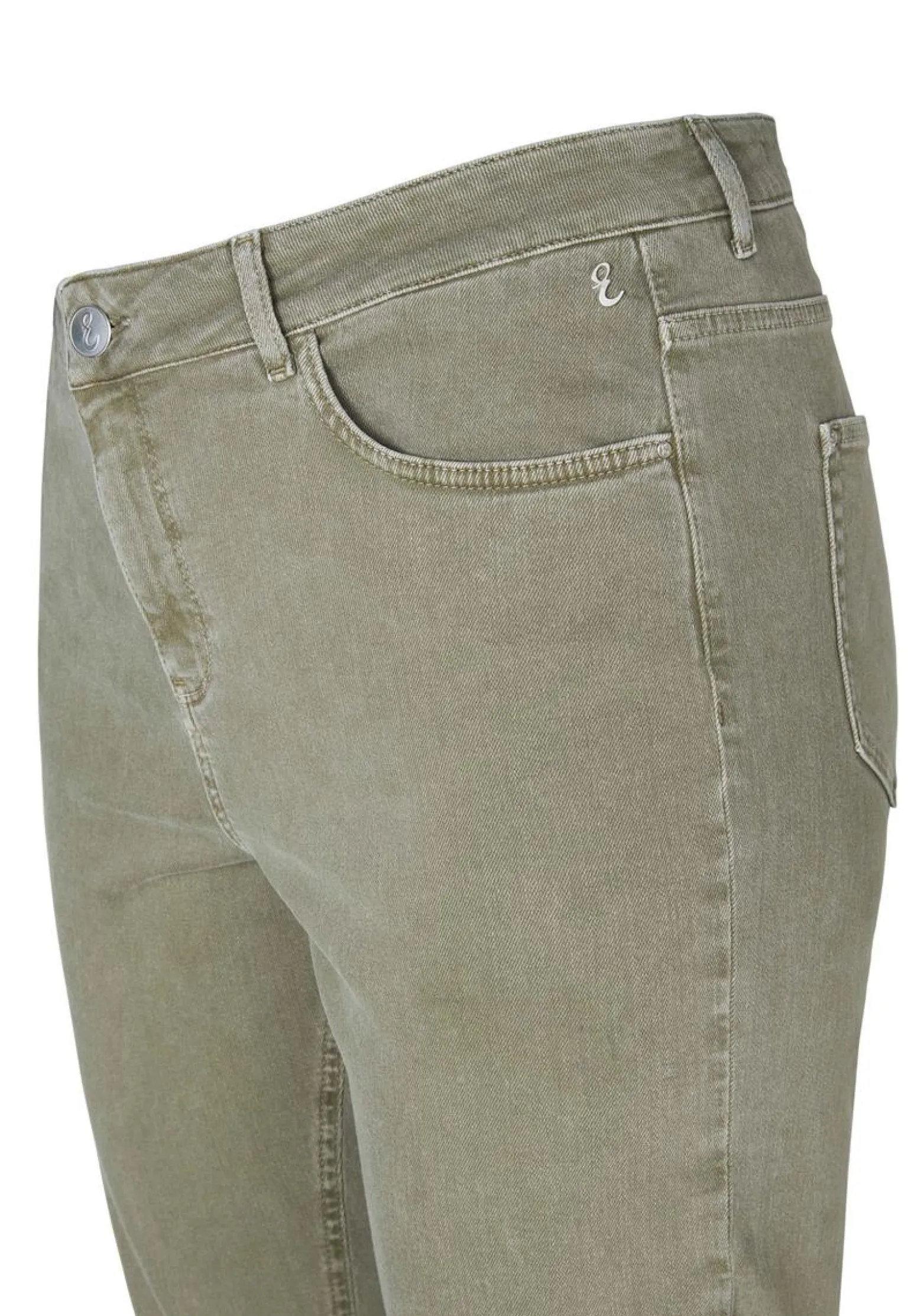 Discount Miss Etam Jeans slim fit groen Licht olijfgroen