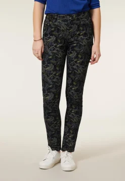 Clearance Miss Etam Jeans slim fit print blauw Multi blauw