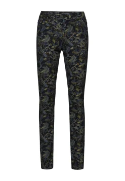 Clearance Miss Etam Jeans slim fit print blauw Multi blauw