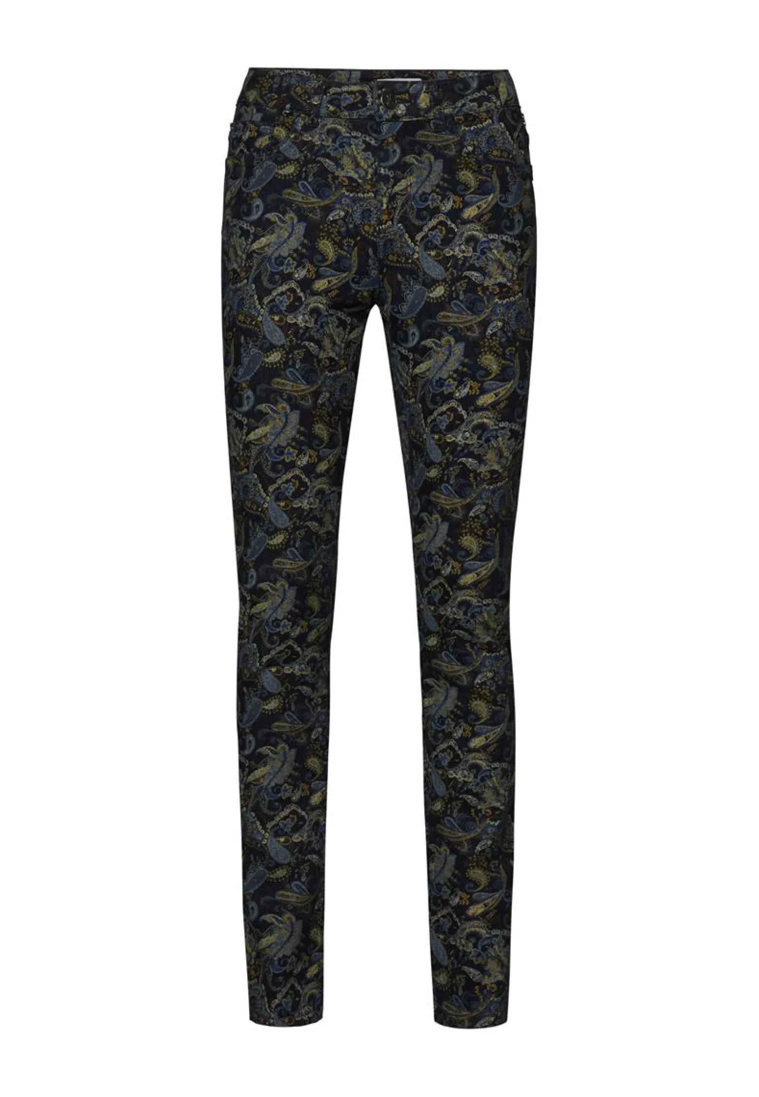 Clearance Miss Etam Jeans slim fit print blauw Multi blauw