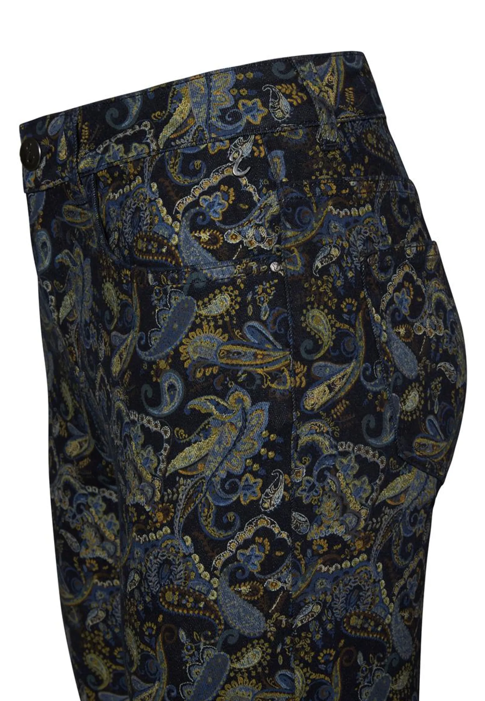 Clearance Miss Etam Jeans slim fit print blauw Multi blauw