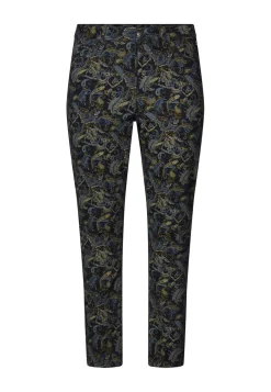 Hot Miss Etam Jeans slim fit print blauw Multi blauw