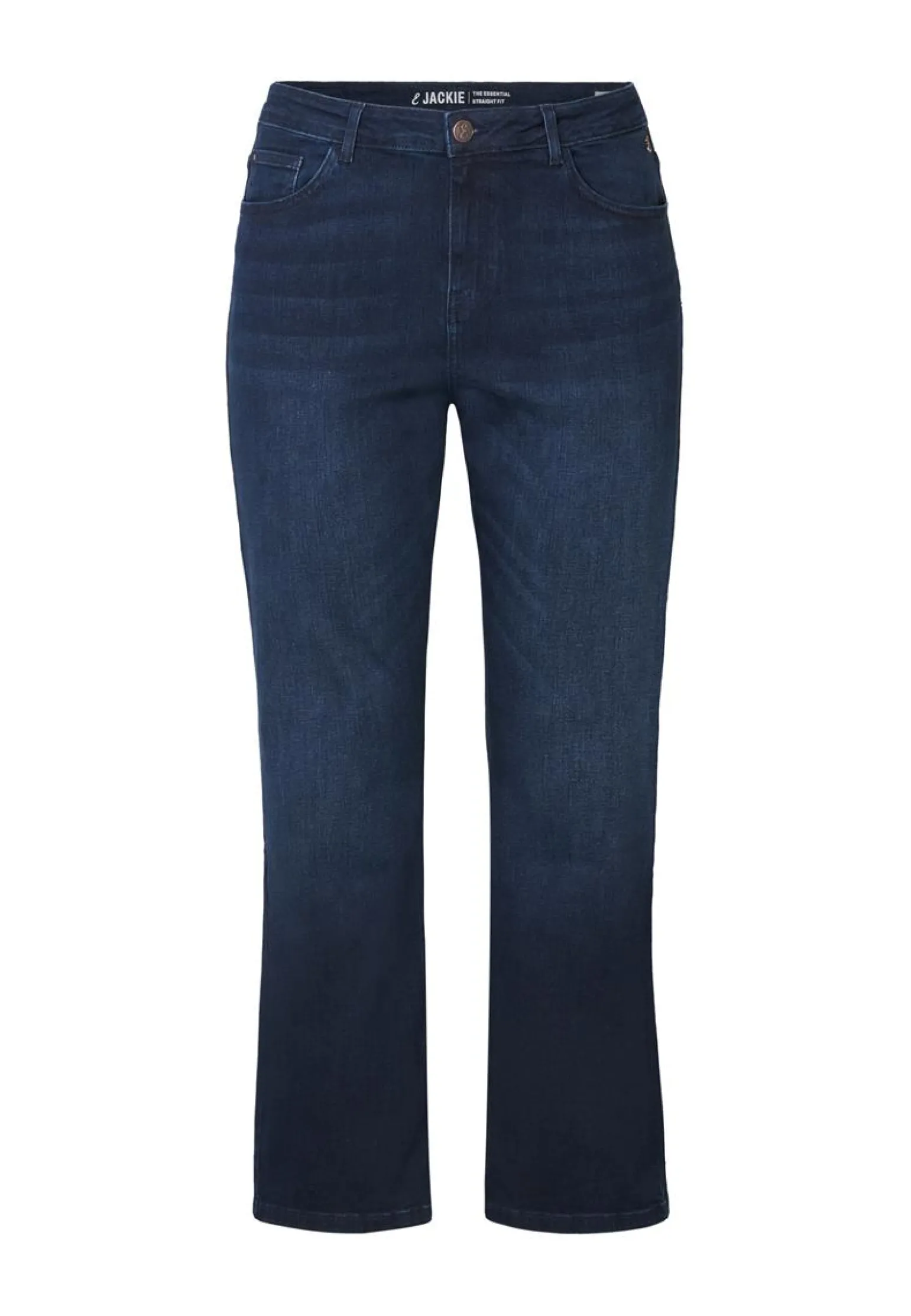 Sale Miss Etam Jeans straight fit blauw Dark denim