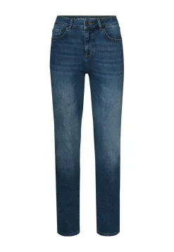 Hot Miss Etam Jeans straight fit blauw Medium denim
