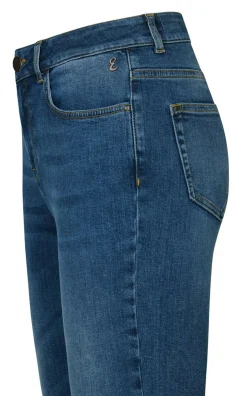 Hot Miss Etam Jeans straight fit blauw Medium denim