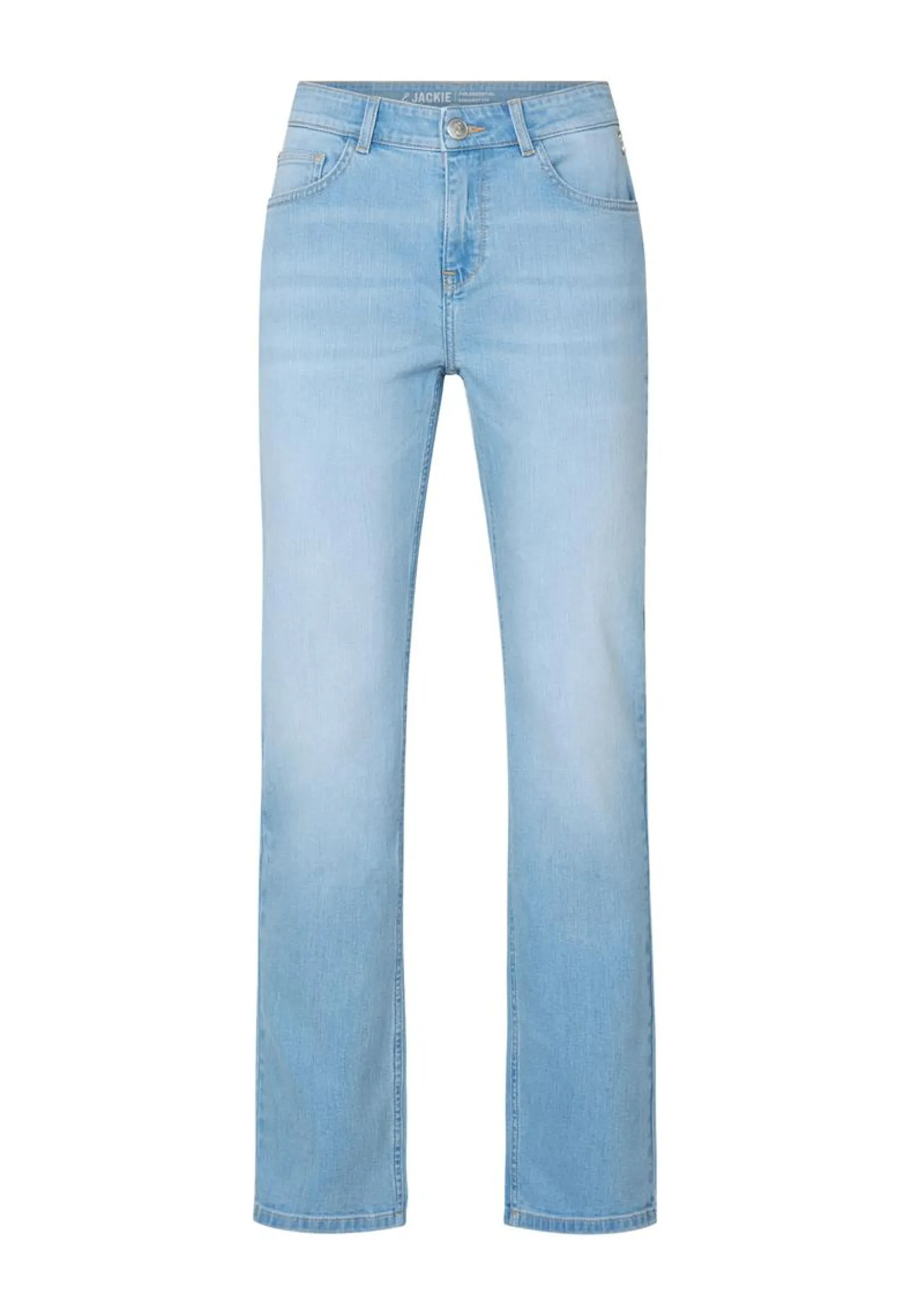 New Miss Etam Jeans straight fit blauw Bleached
