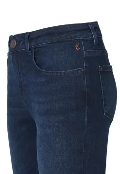 Hot Miss Etam Jeans straight fit blauw Dark denim