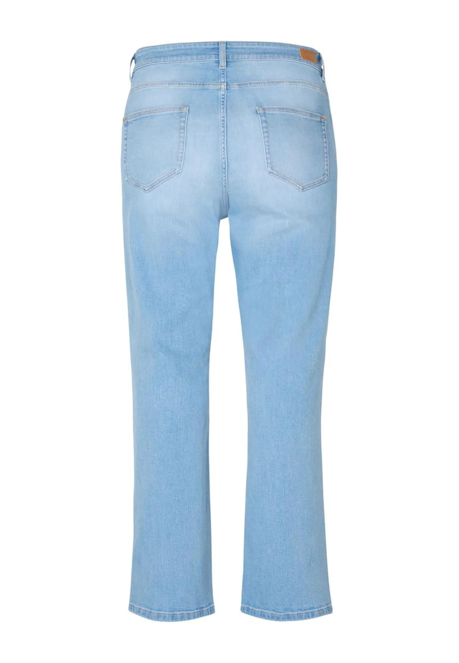 Online Miss Etam Jeans straight fit blauw Bleached