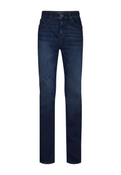 Best Miss Etam Jeans straight fit blauw 36" Dark denim