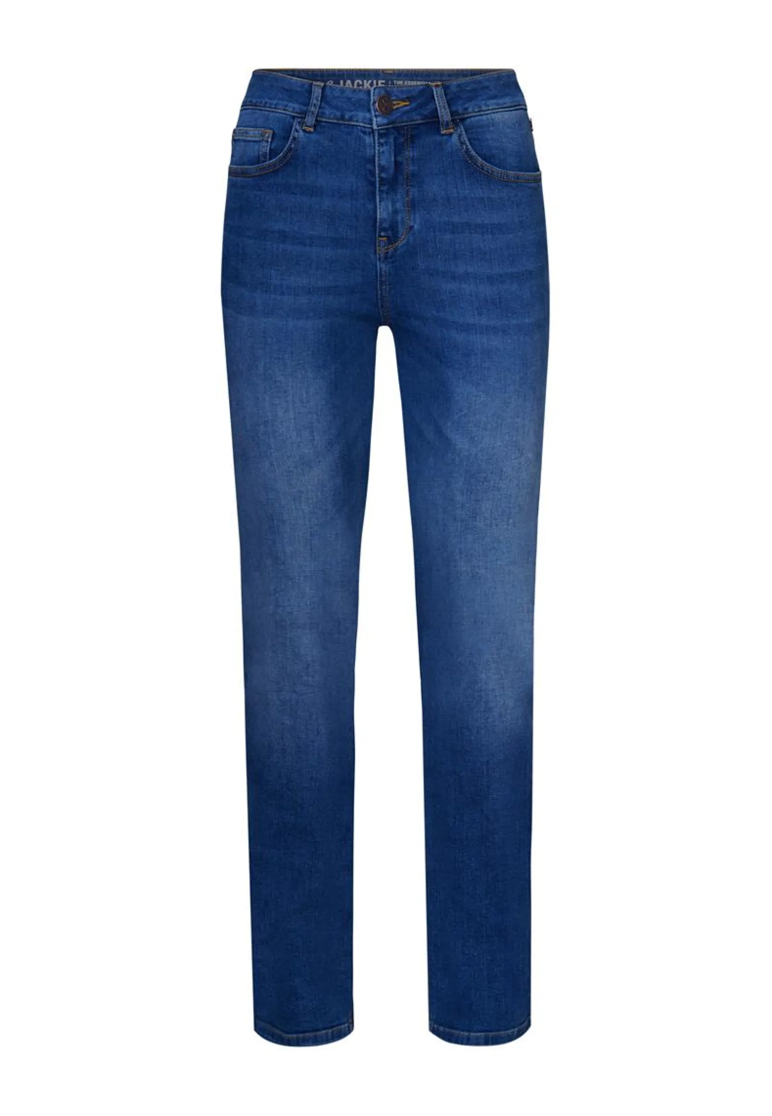 New Miss Etam Jeans straight fit blauw 36" Medium denim