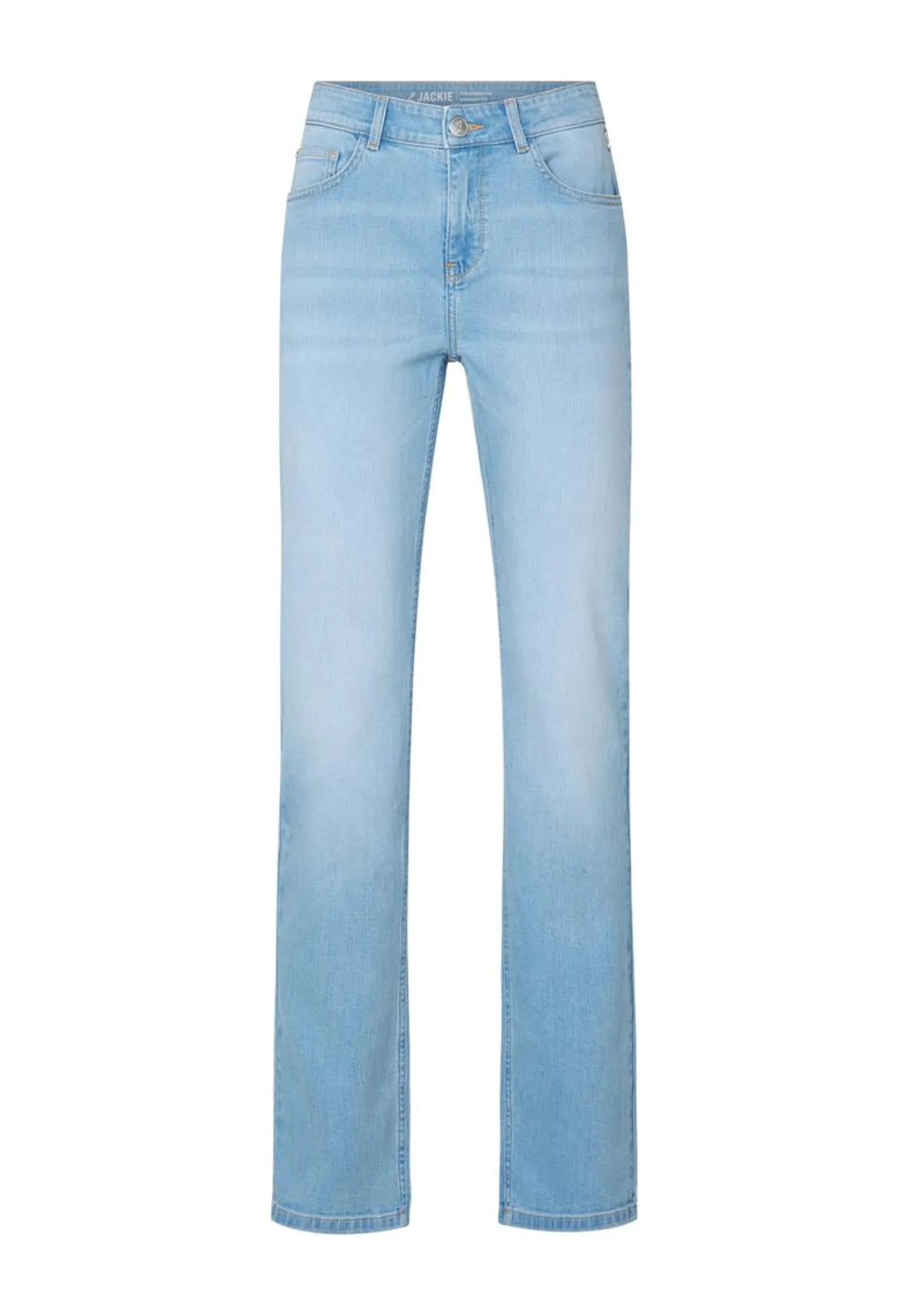 Hot Miss Etam Jeans straight fit blauw 36" Bleached