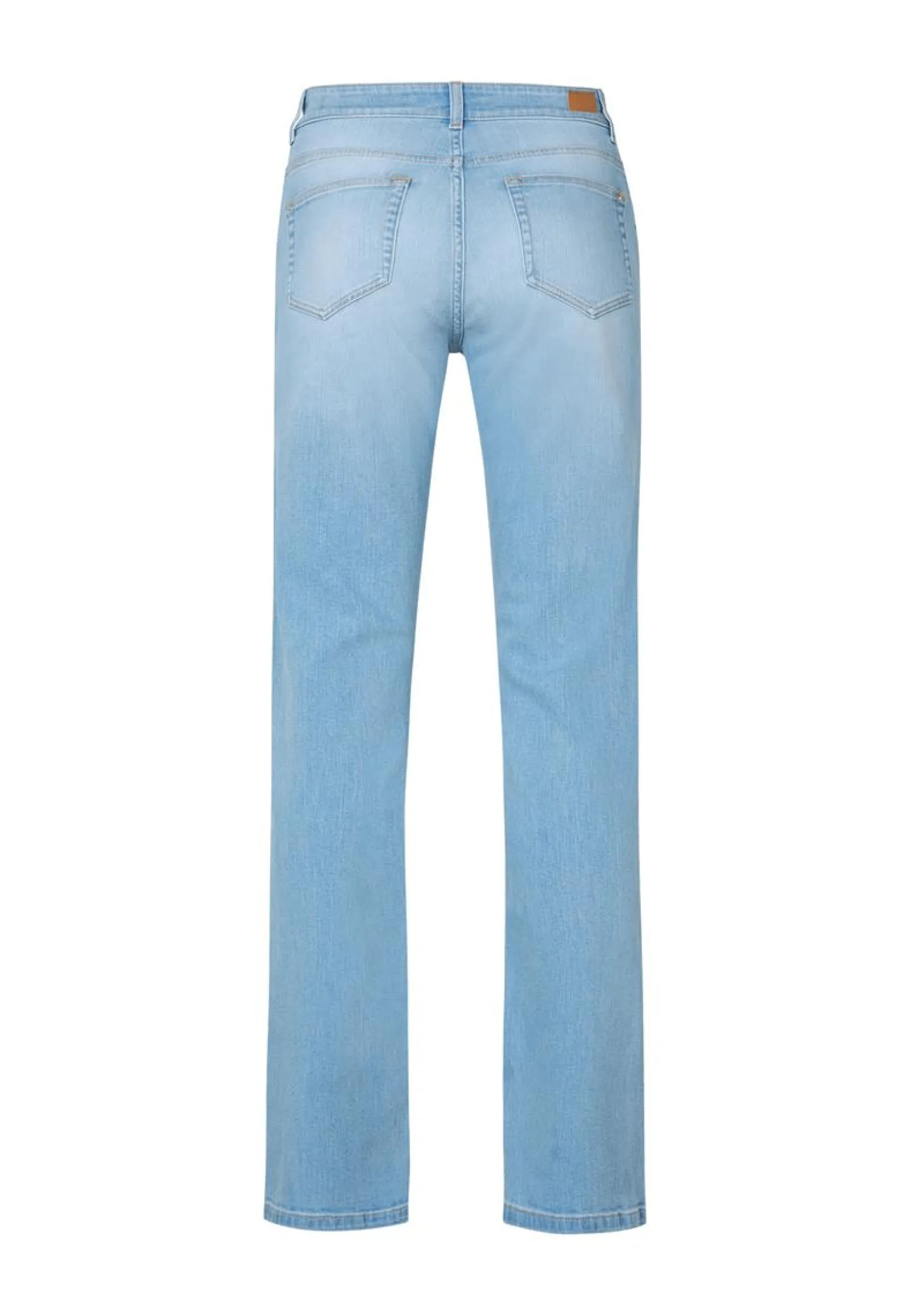Hot Miss Etam Jeans straight fit blauw 36" Bleached