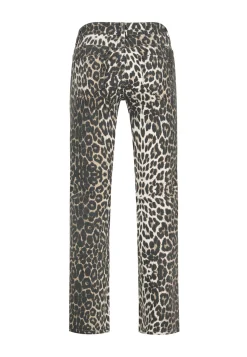 Clearance Miss Etam Jeans straight fit print bruin 32