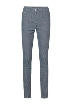 Miss Etam Jeans streep slim fit 36