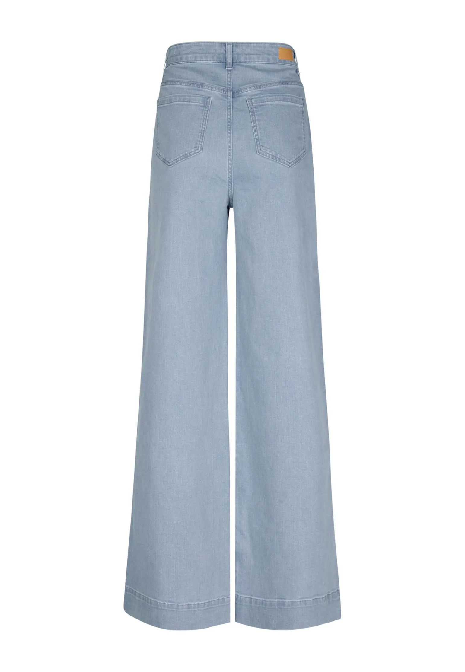 Best Miss Etam Jeans wide leg blauw 36" Bleached