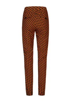 Clearance Miss Etam Jogger travel print bruin 36" Multi mocca