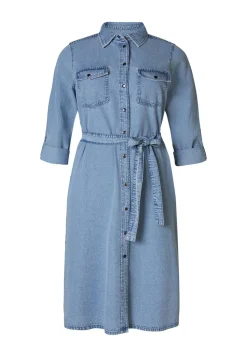 Best Miss Etam Jurk denim blauw Bleached