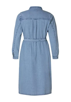 Best Miss Etam Jurk denim blauw Bleached