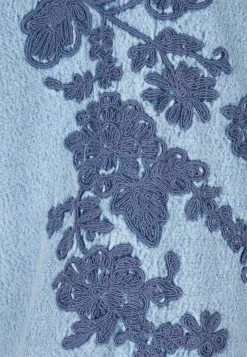 Online Miss Etam Jurk denim details blauw Bleached