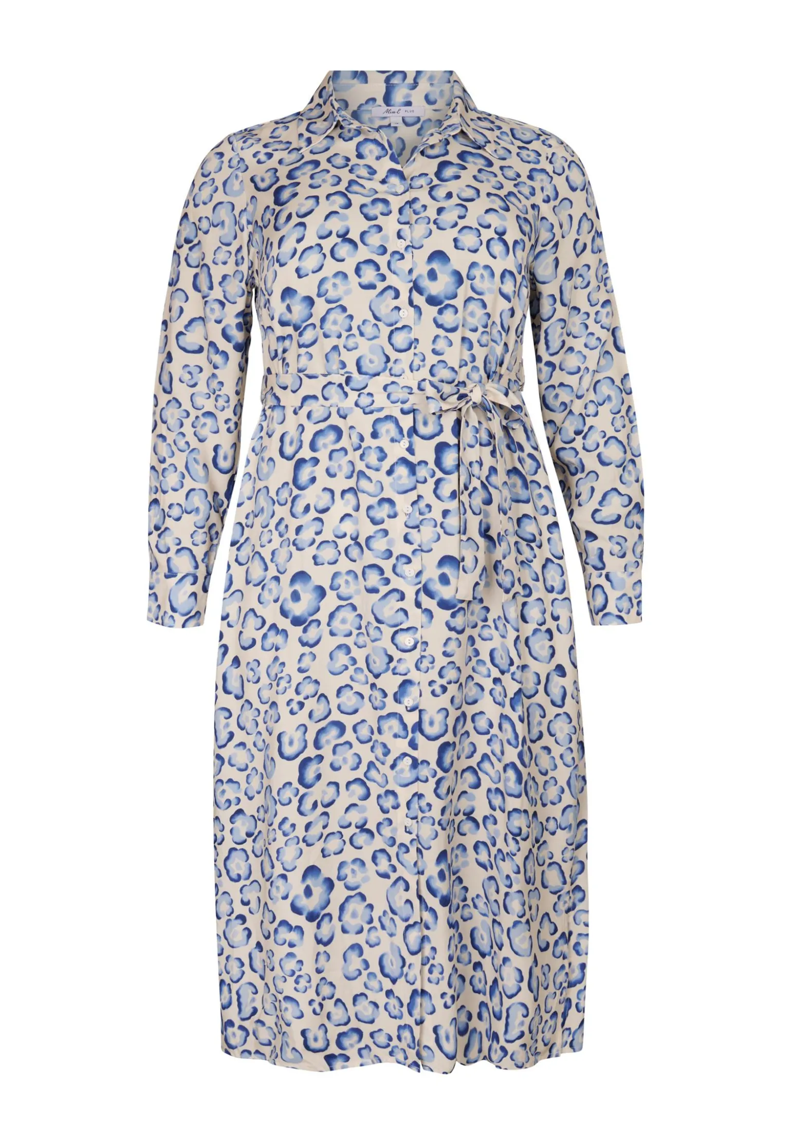 Hot Miss Etam Jurk print blauw Multi blauw