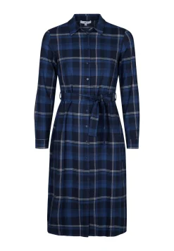 Hot Miss Etam Jurk print blauw Multi donker blue