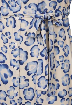 Miss Etam Jurk print blauw Multi blauw
