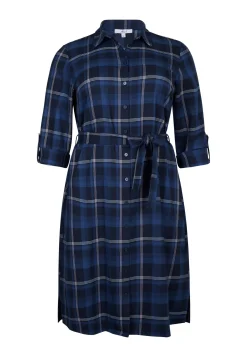 New Miss Etam Jurk print blauw Multi donker blue