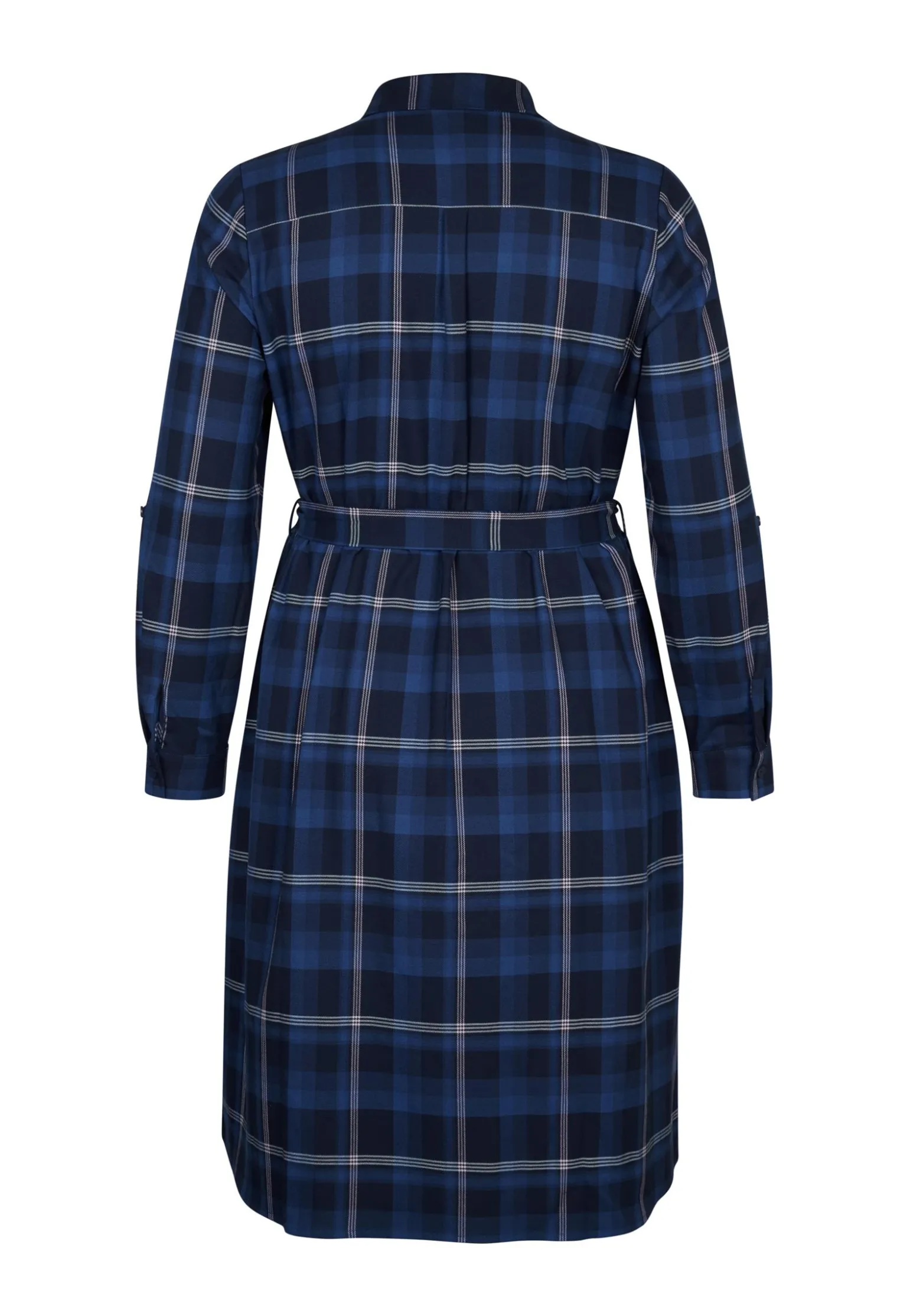 New Miss Etam Jurk print blauw Multi donker blue