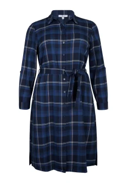 New Miss Etam Jurk print blauw Multi donker blue