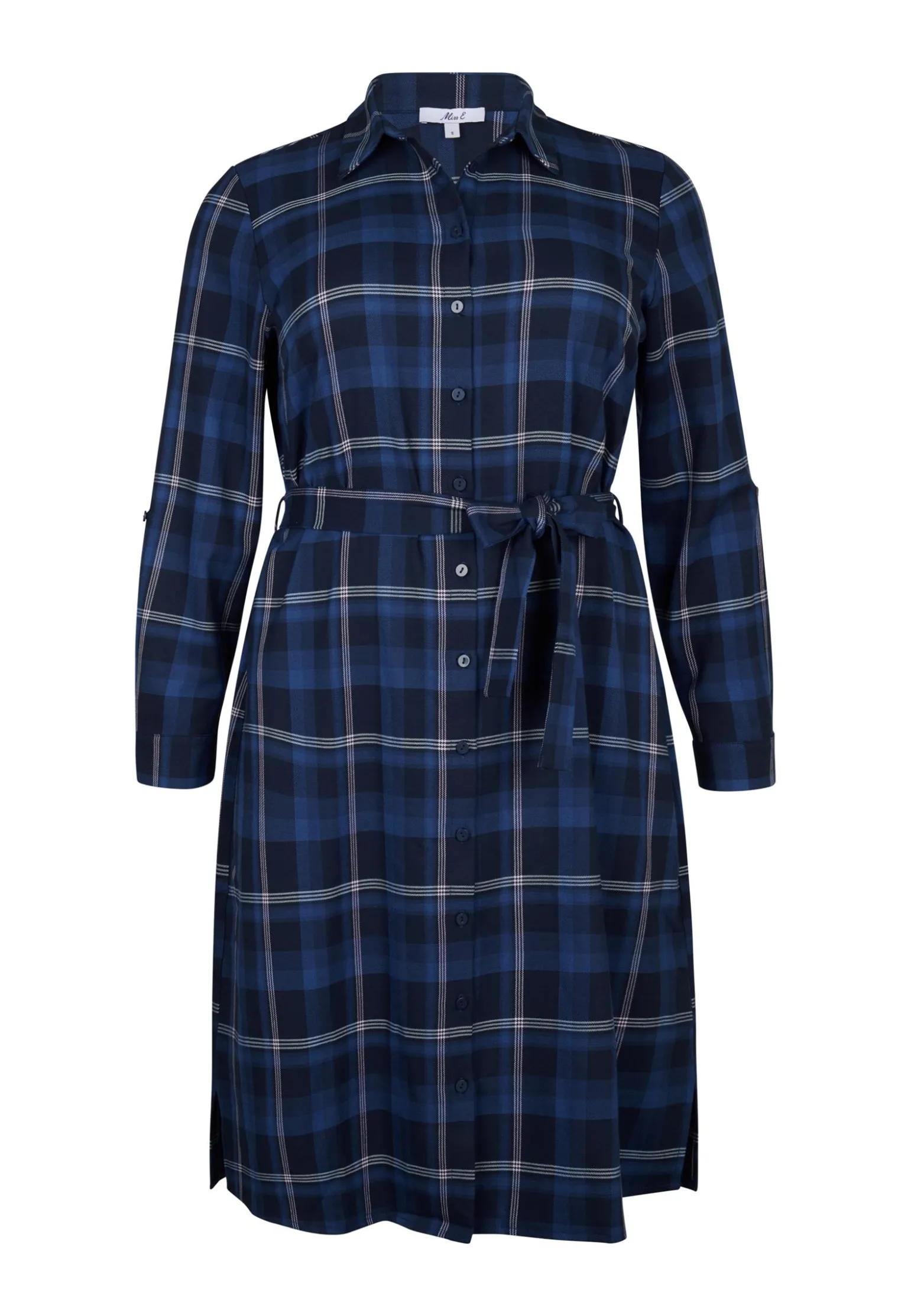 New Miss Etam Jurk print blauw Multi donker blue
