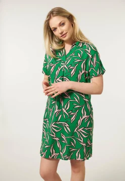 Miss Etam Jurk print groen Multi bright green