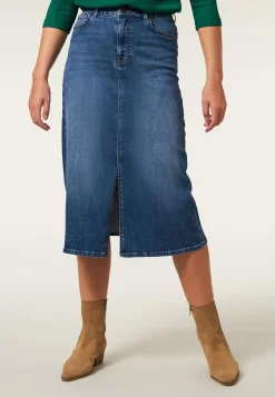New Miss Etam Rok denim blauw Medium denim