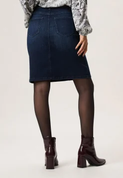 Miss Etam Rok denim blauw Dark denim