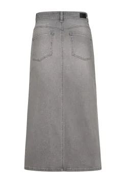 Outlet Miss Etam Rok denim grijs Light grey denim