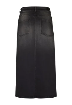 Hot Miss Etam Rok denim zwart Grijs