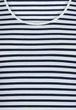 Online Miss Etam Singlet streep Multi donker blue