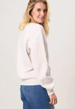 Online Miss Etam Sweater creme parel detail Light sand