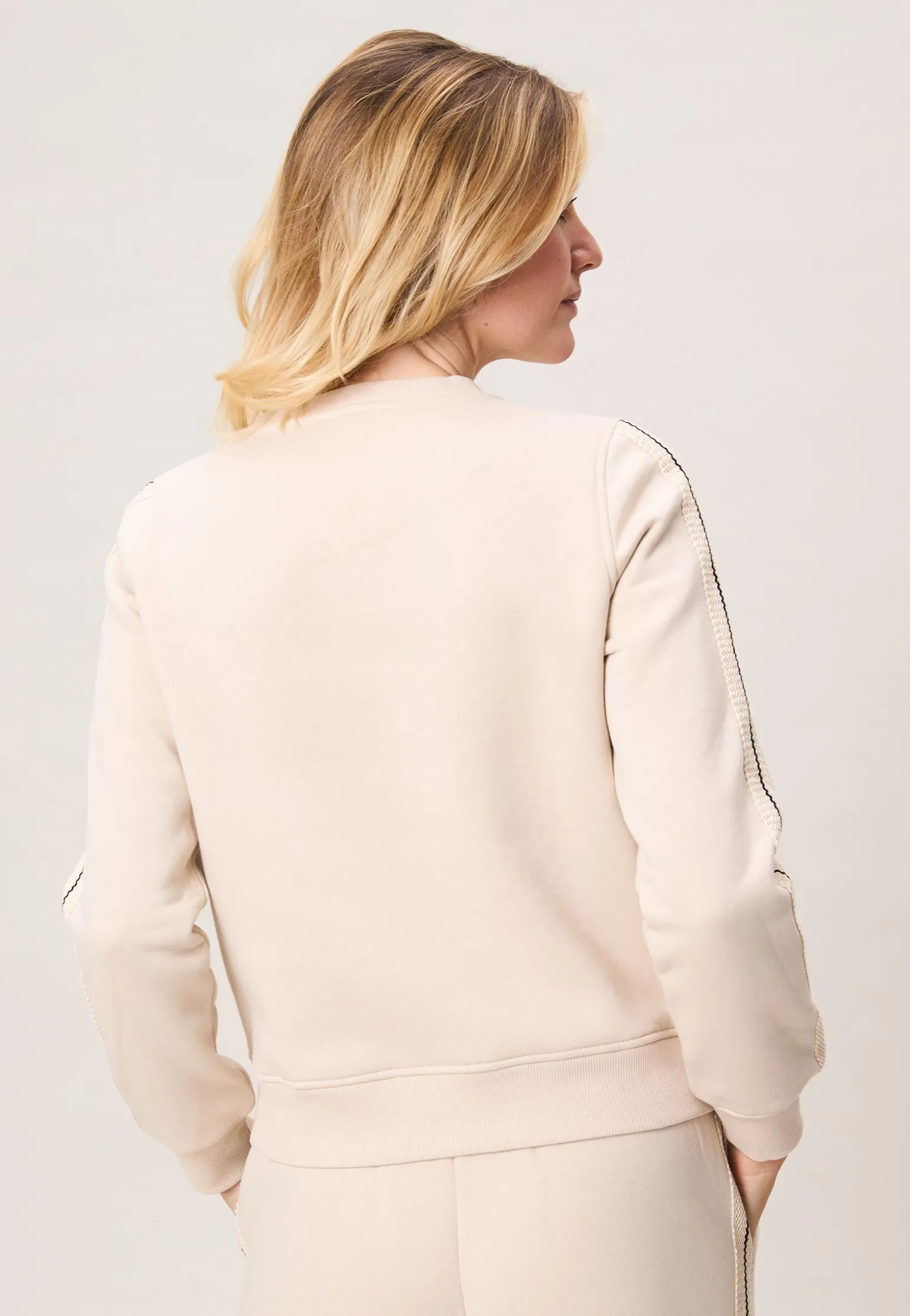 New Miss Etam Sweater detail licht zand Light sand