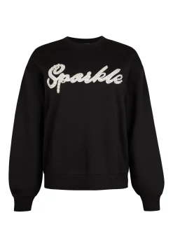 Online Miss Etam Sweater parel detail Zwart
