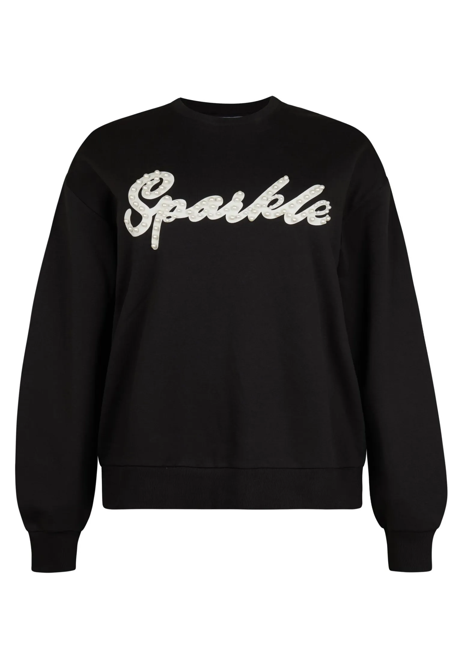 Discount Miss Etam Sweater parel detail Zwart